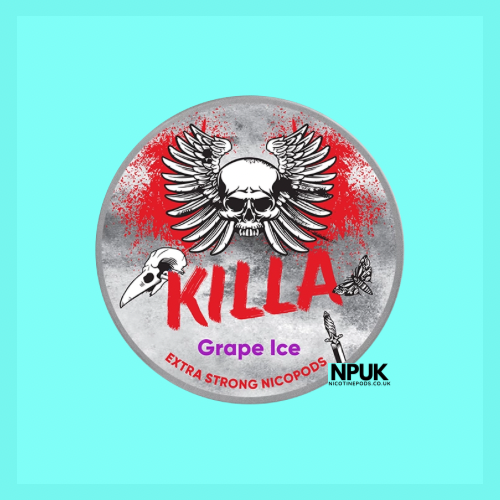 Killa Grape Ice Nicotine Pouch | UK Nicotine Pods | Killa Snus UK