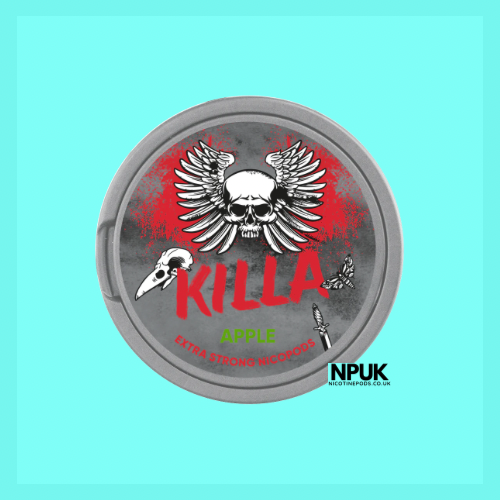 Killa Apple Nicotine Pouch | UK Nicotine Pods | Killa Snus UK