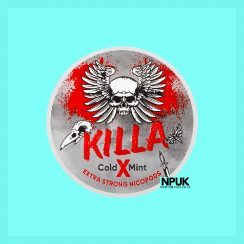 Killa Cold Mint Nicotine Pouch | UK Nicotine Pods | Killa Snus UK