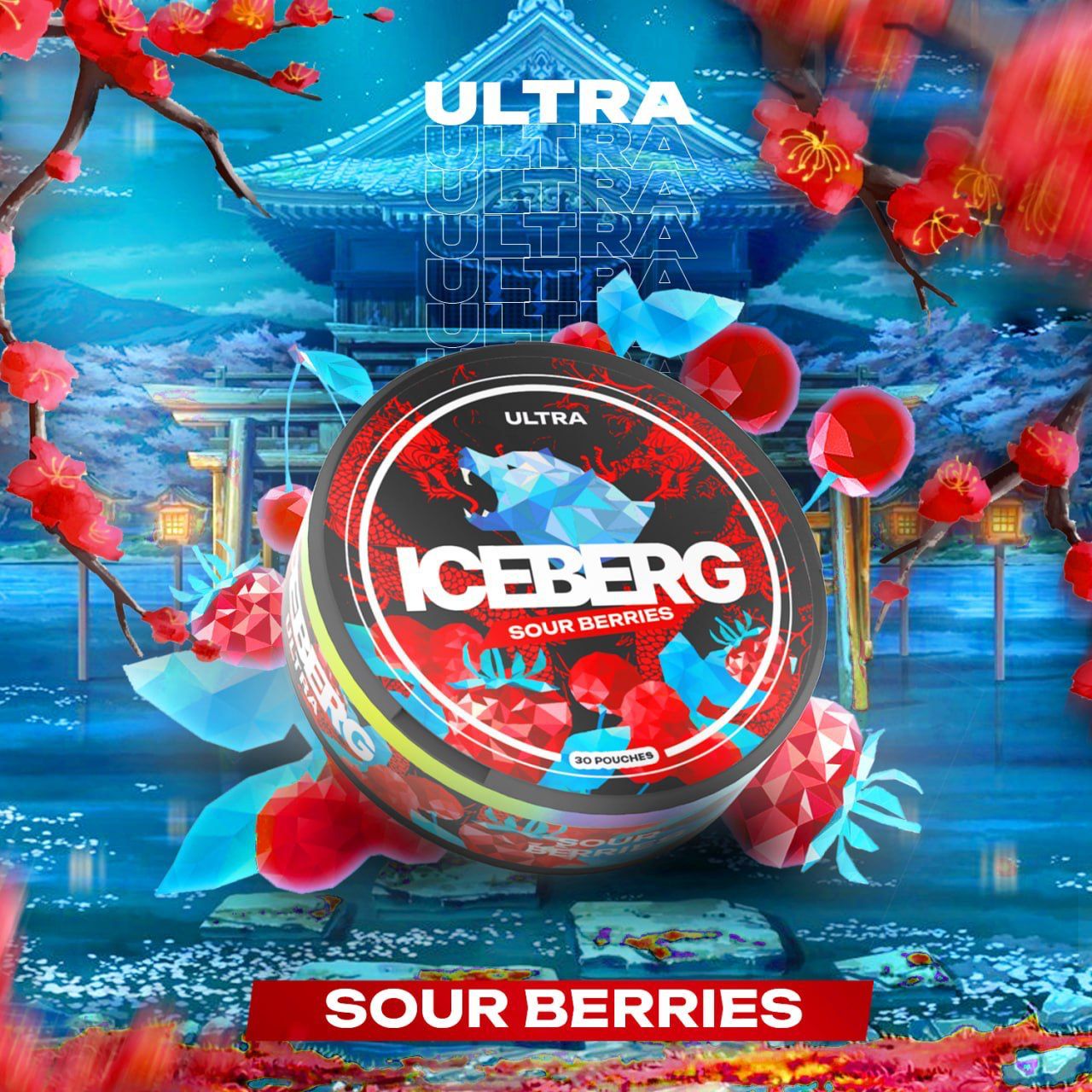 Iceberg Sour Berries 150mg